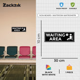 Acrylic Waiting Room Display Board – Easy Fixing